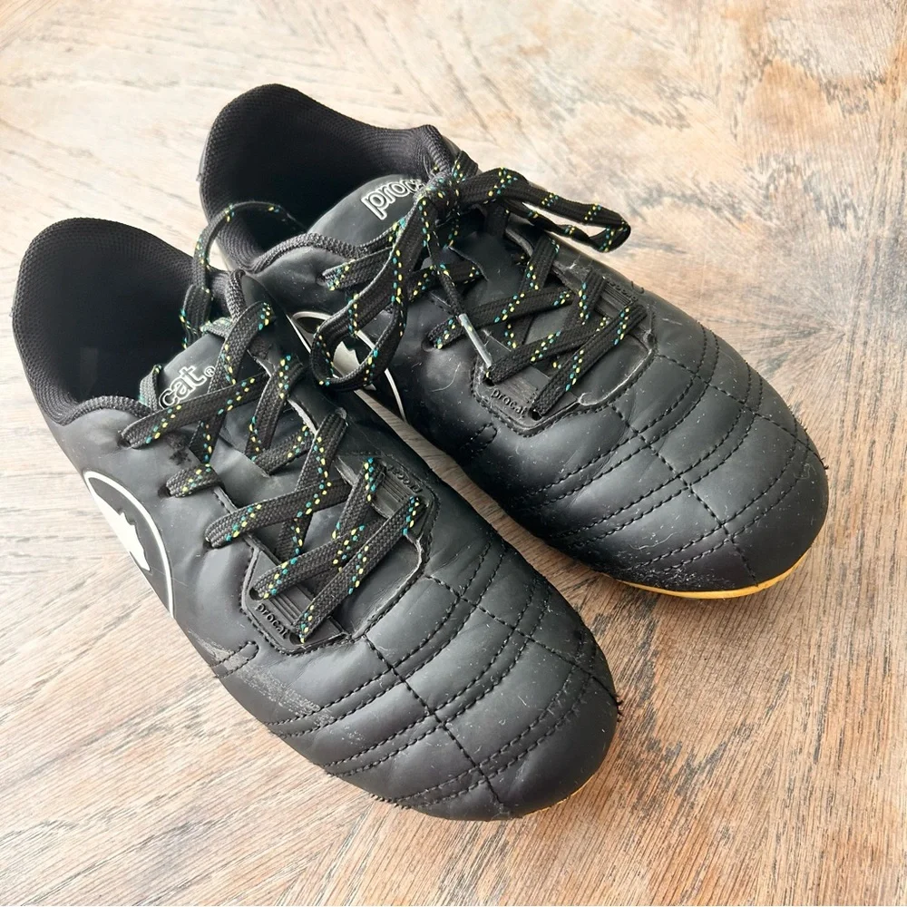 Kids Black Soccer Cleats - Picture 2 of 5